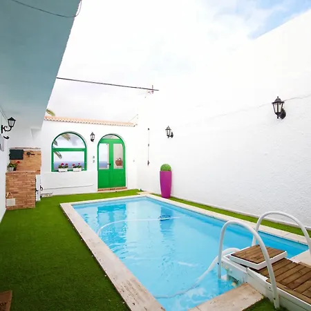 Cozy House With Pool And Beautiful Views * Telde